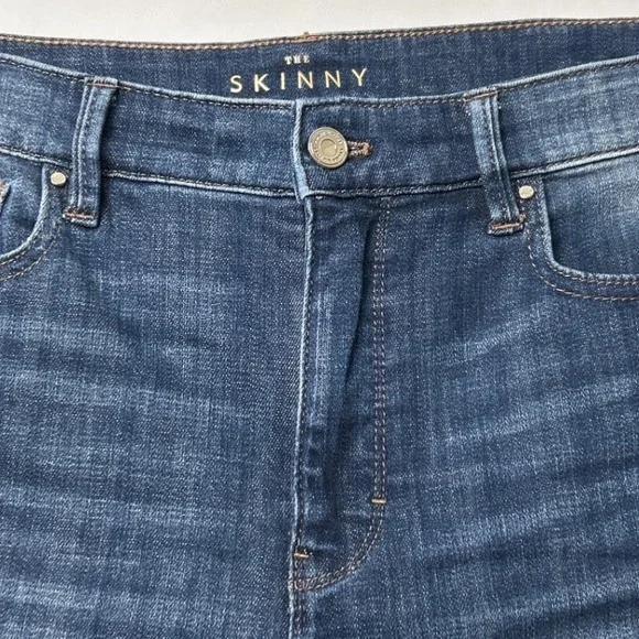 White House Black Market Blue Skinny Jeans - Picture 4 of 11